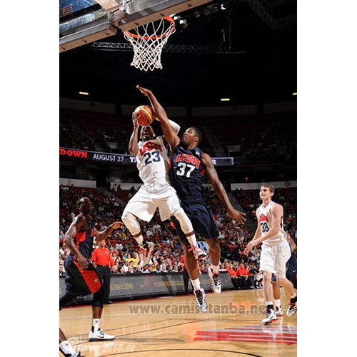 Camiseta USA 2012 Kyrie Irving #23 Negro